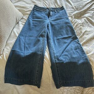 Madewell wide leg jeans